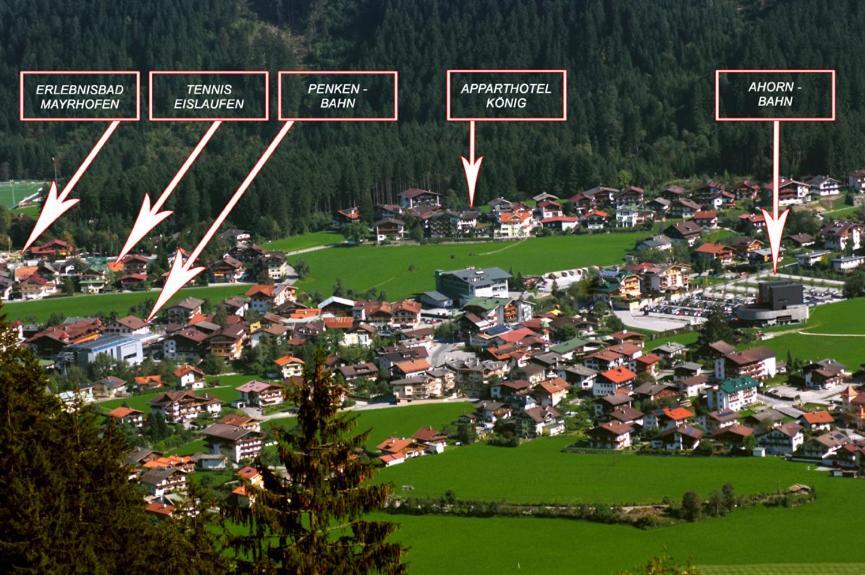 Apparthotel König Mayrhofen Exterior foto